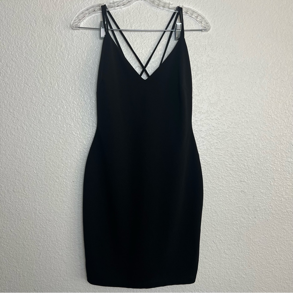 Windsor • Black mini dress large